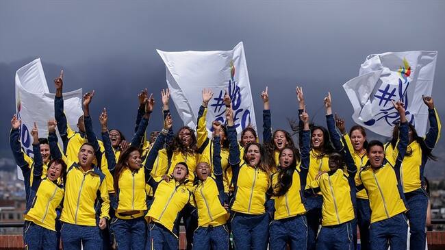 Deportistas colombianos que viajarán a los Juegos Olímpicos Rio 2016. Foto: Colprensa