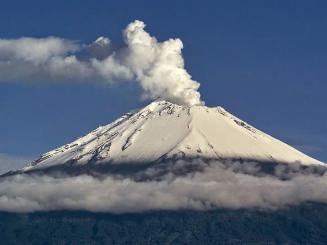 Según el reporte se ha evidenciado actividad en el volcán.