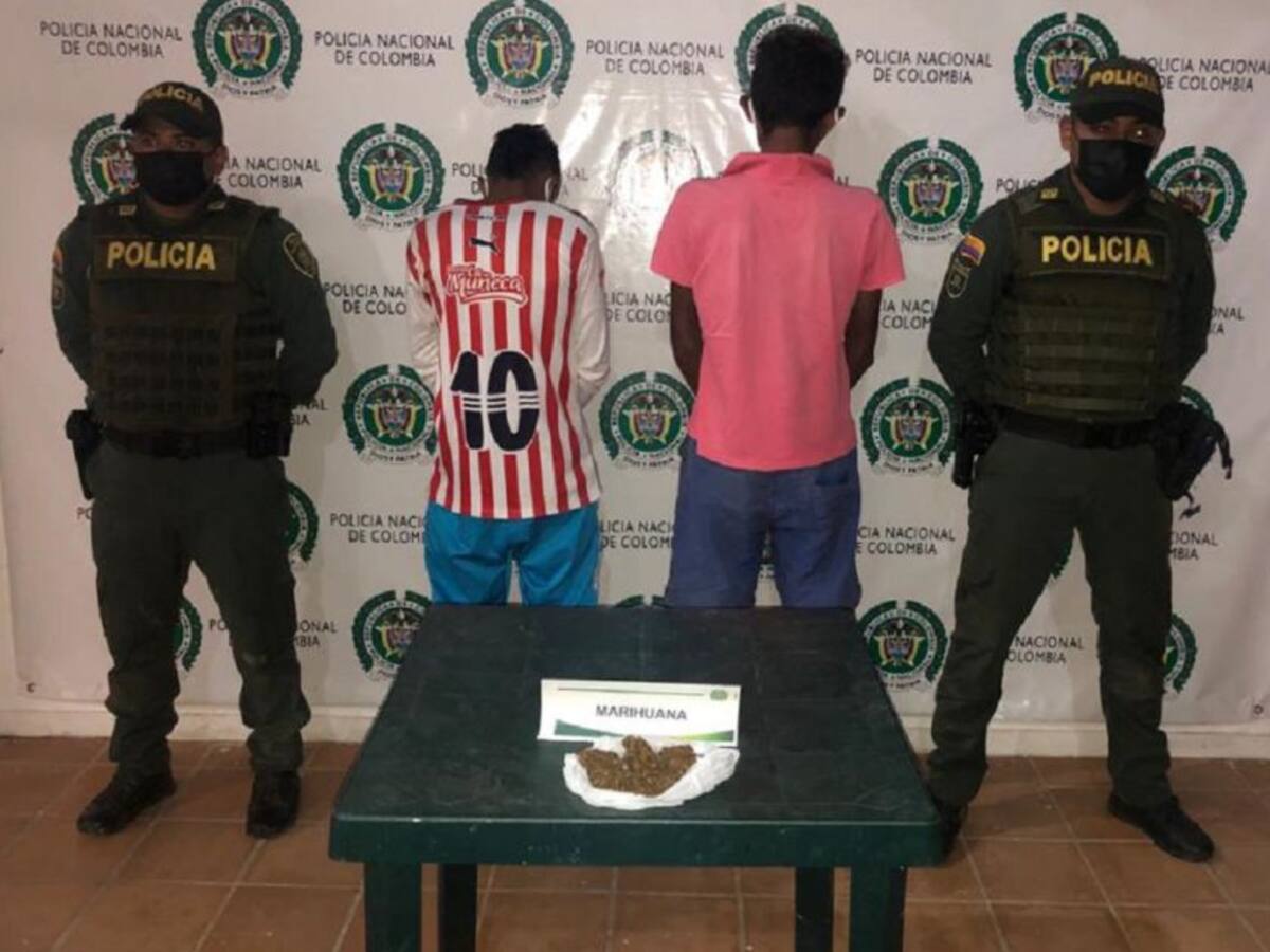 15 capturas y más de 200 dosis de droga incautadas en municipios de Bolívar