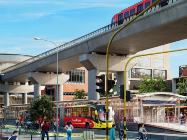 Conozca la estación más grande de la Primera Línea del Metro de Bogotá. Foto: Metro de Bogotá.
