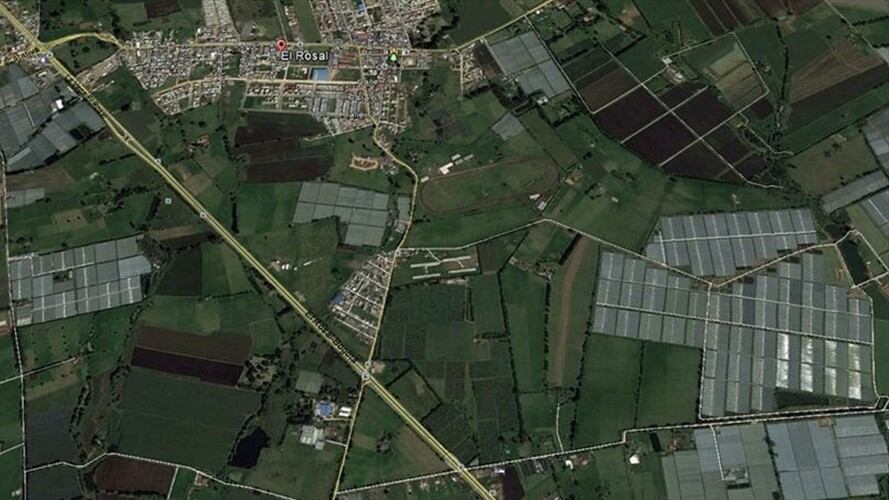 Los $1200 millones que concejales pedían para el ‘volteo de tierras’. Foto: Google maps