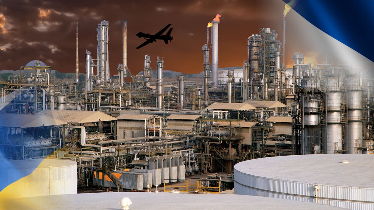 Ucrania daña refinería a 250 kilómetros de Moscú en ataque récord de más de 600 drones
