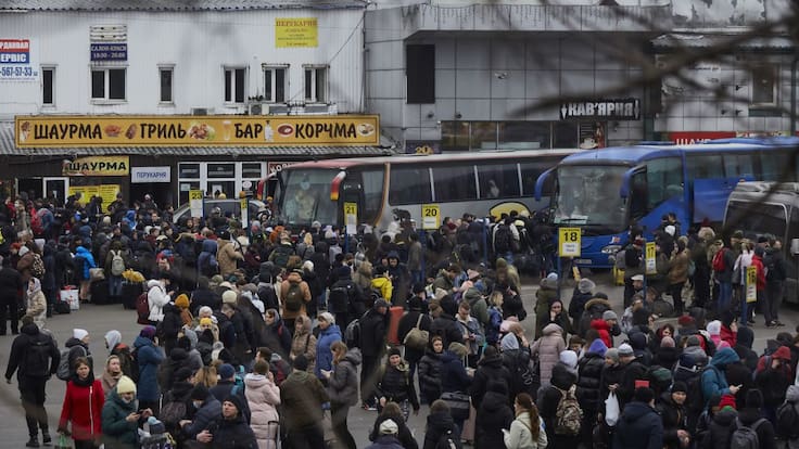 Colombiano salió de Ucrania en carro