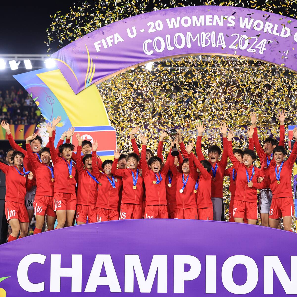 Corea del Norte, campeón del Mundial Femenino Sub-20 de Colombia
