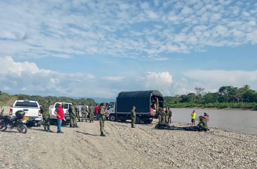 Búsqueda de niño en el río Saldaña, sur del Tolima
