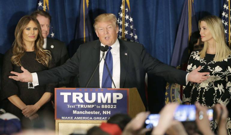 El magnate neoyorquino Donald Trump.