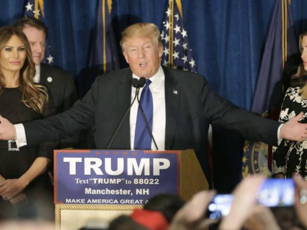 Donald Trump y Bernie Sanders vencen en New Hampshire
