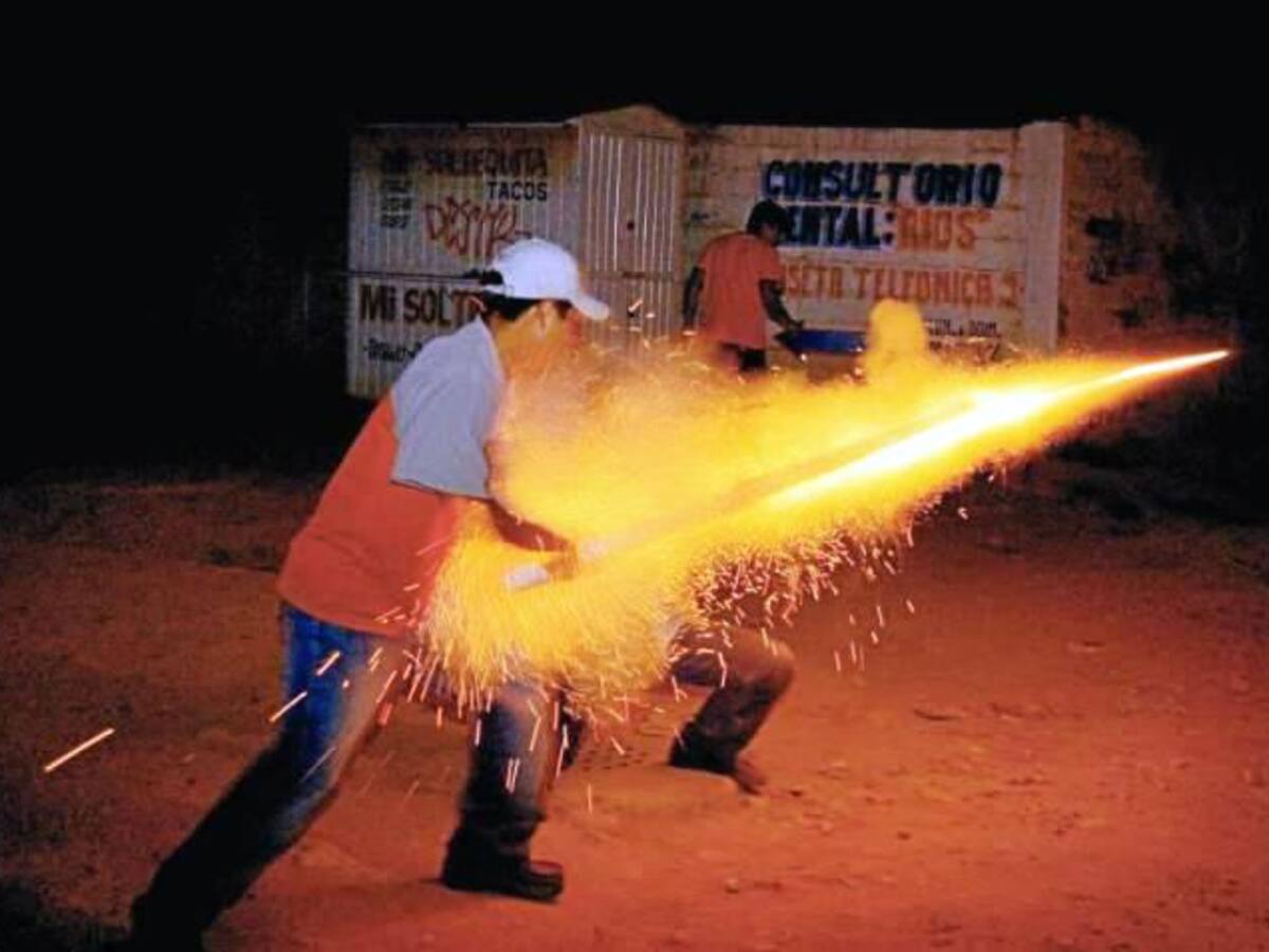 Un quemado con pólvora en Bolívar durante fiestas de Las Velitas