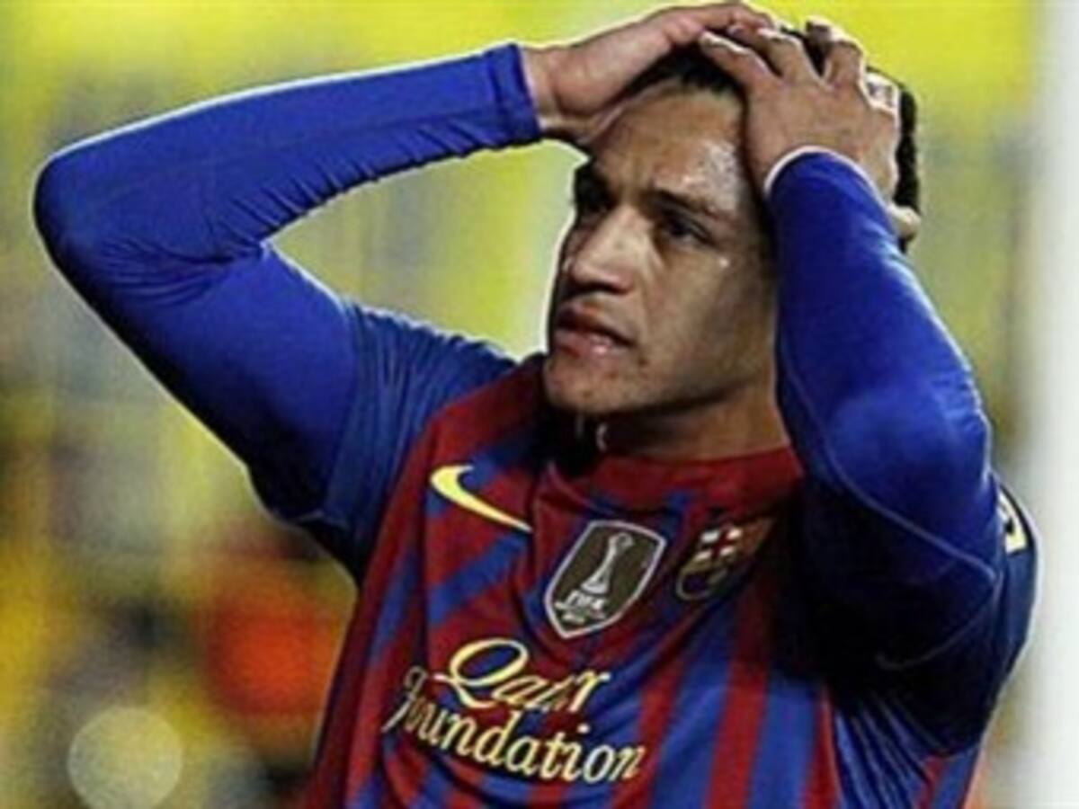 Alexis Sánchez será baja del Barcelona durante cuatro semanas por un esguince