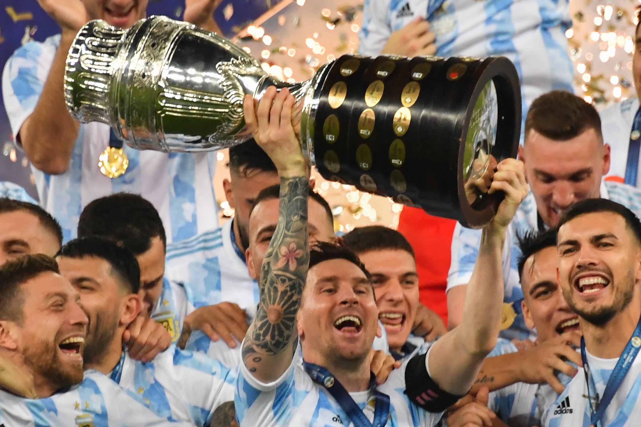 Argentina campeón de la Copa América 2021