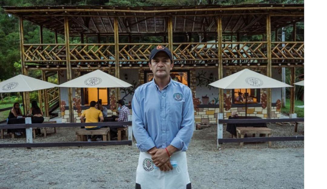 Henry Méndez, propietario Matraca Café