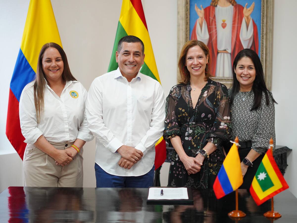 Alcaldía y Cámara Colombo Americana firmaron acuerdo para impulsar economía de Cartagena