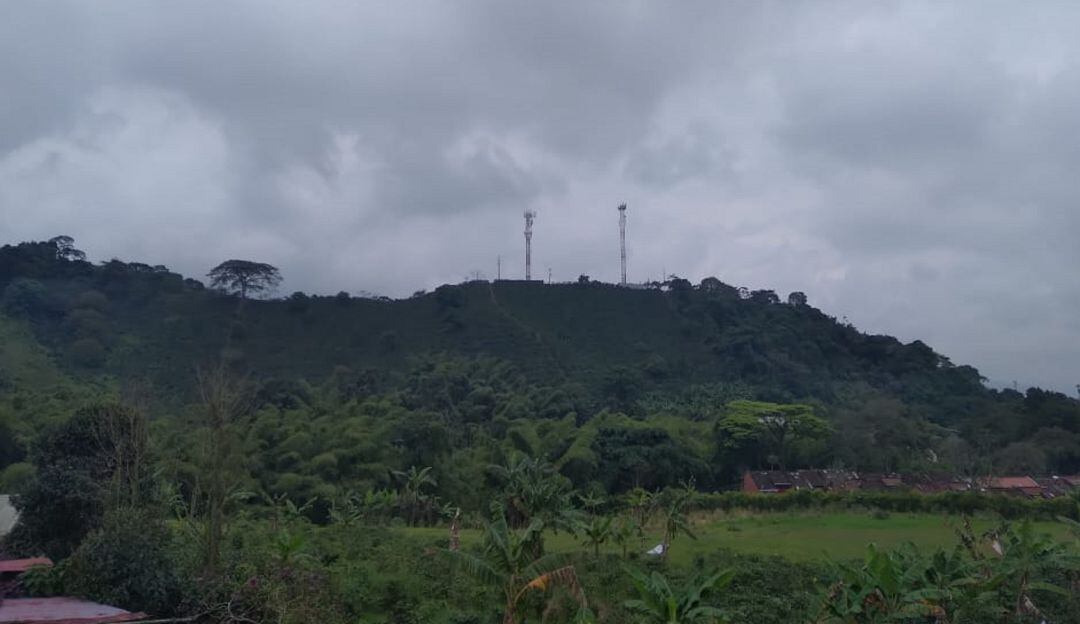 Paisaje en Hacienda La Pradera en Calarcá 