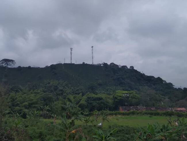 Paisaje en Hacienda La Pradera en Calarcá