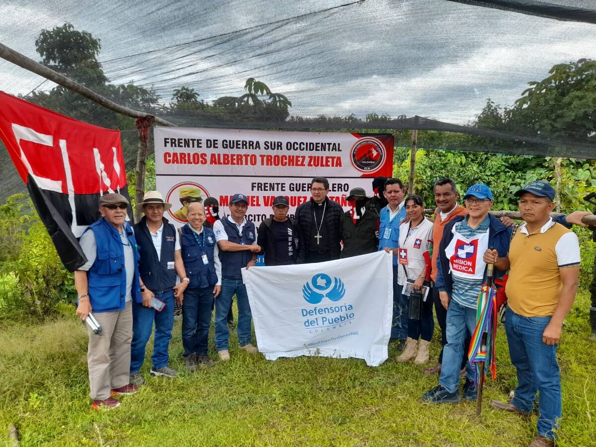 Eln liberó a patrullero secuestrado en el sur del Cauca