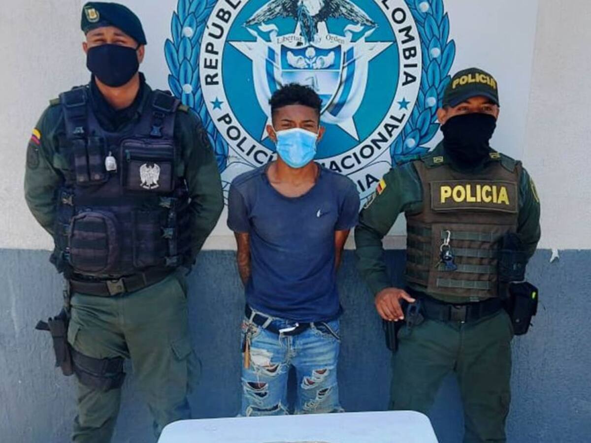 Capturado ´El Bonais´ con 500 dosis de marihuana en Cartagena