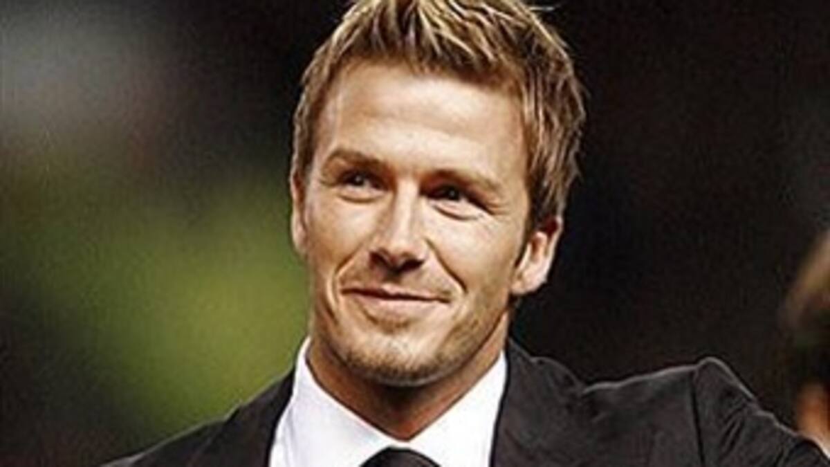 Marido celoso intentó causar accidente para matar a David Beckham