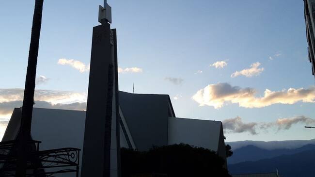 Panorama en el centro de Armenia