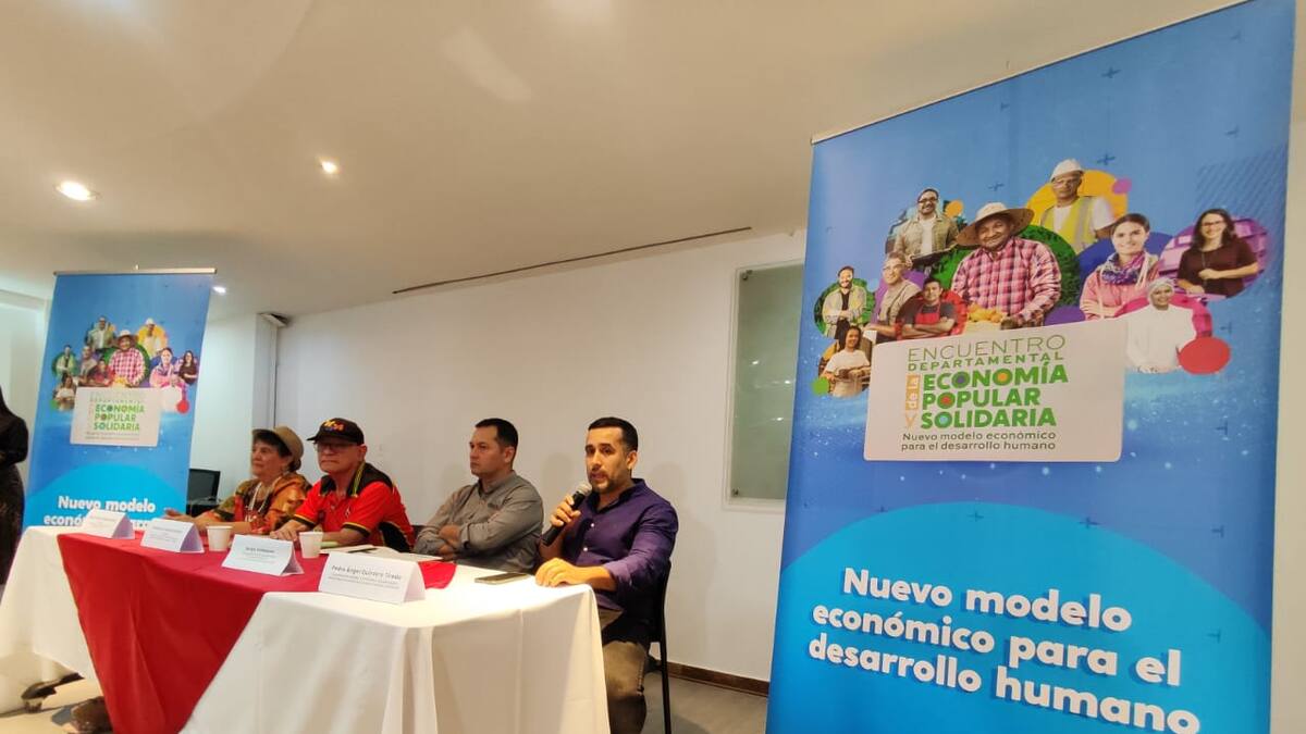 Pedro Ángel Quintero Tirado, coordinador de la Red Colombiana de Economía Popular