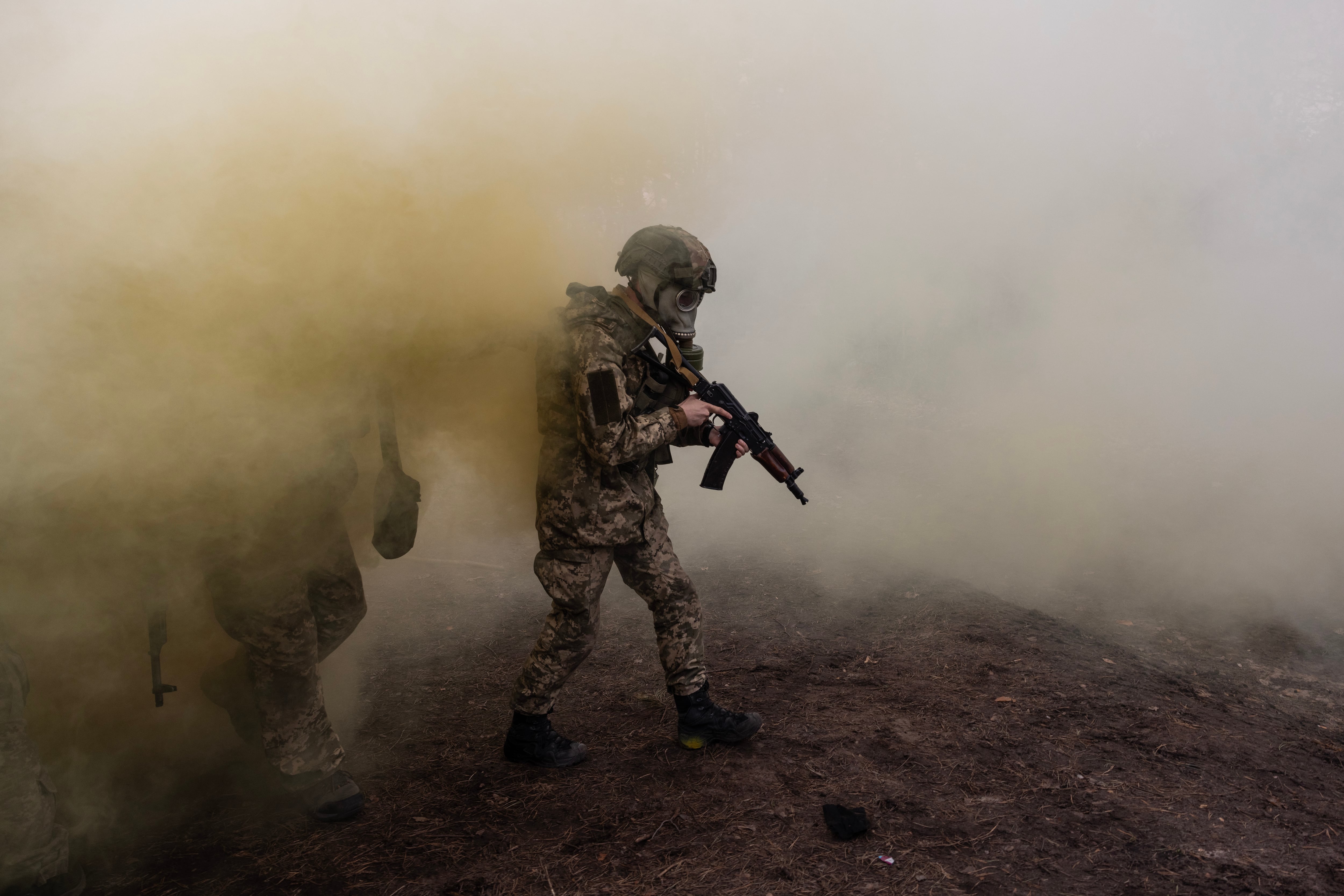 Combates entre soldados rusos y ucranianos en medio de la guerra.
(Foto: Paula Bronstein/Getty Images)