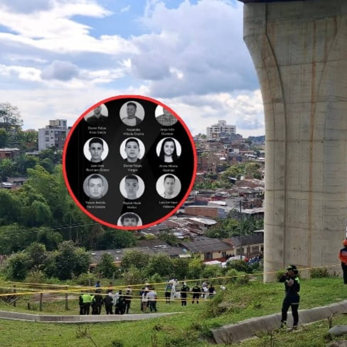 Revelan la lista de los 10 muertos en trágico accidente de Tránsito en puente Helicoidal en Quindío