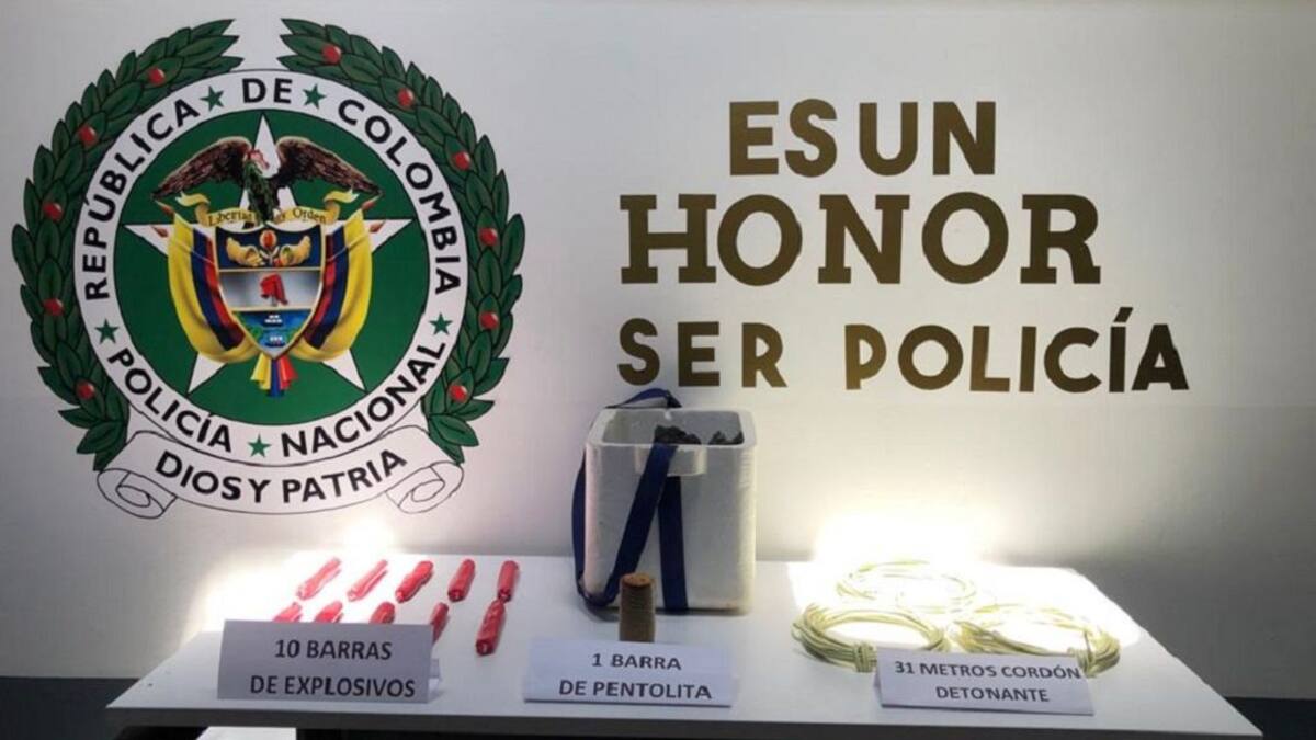 Allanamientos dejan incautación de armas y explosivos