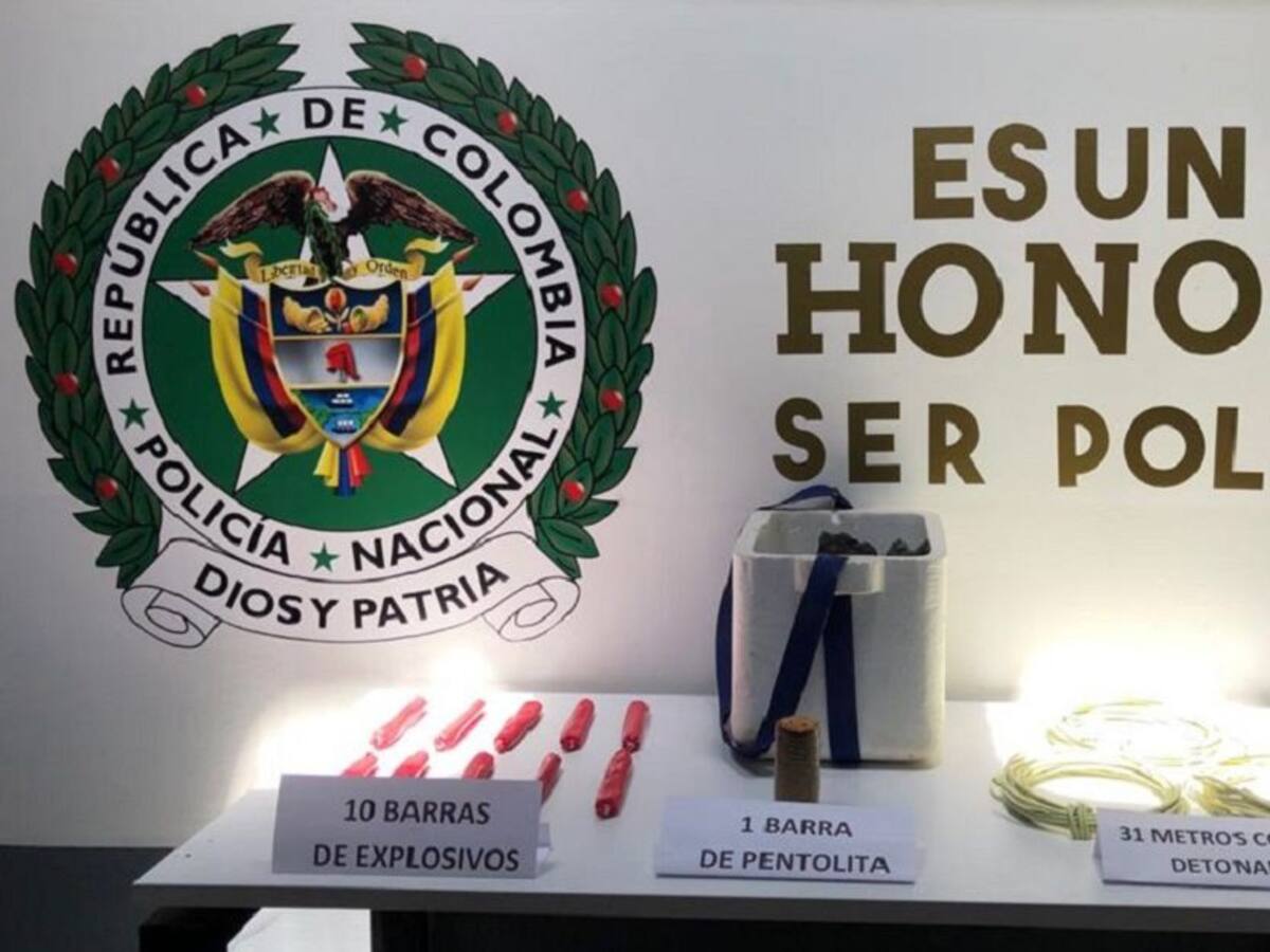 Allanamientos dejan incautación de armas y explosivos
