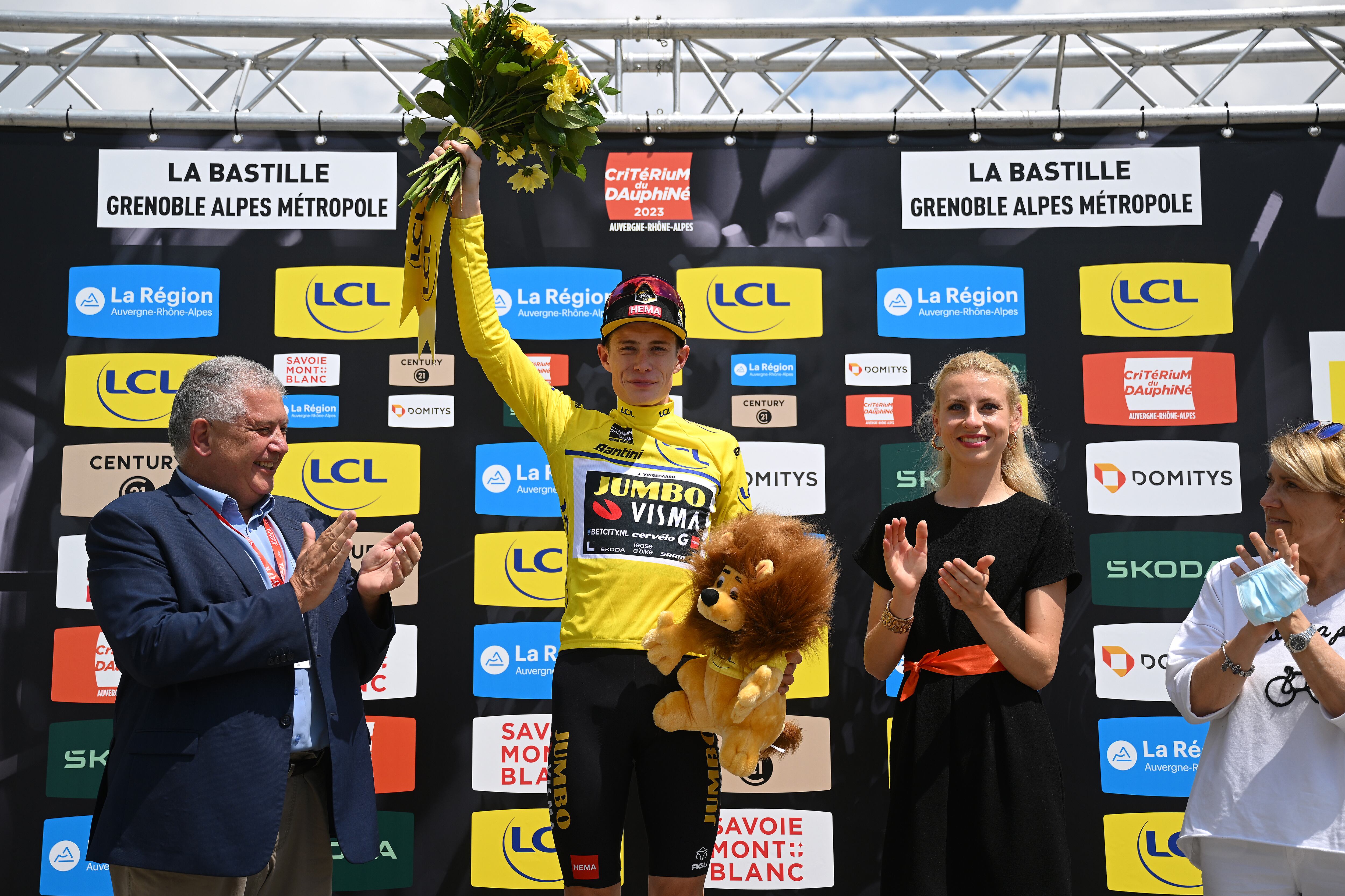 Jonas Vingegaard se quedó con el Critérium del Dauphiné 2023. (Photo by Dario Belingheri/Getty Images)