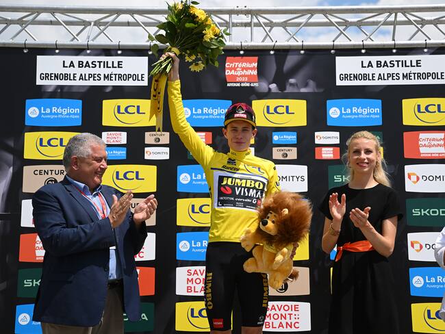 Jonas Vingegaard se quedó con el Critérium del Dauphiné 2023. (Photo by Dario Belingheri/Getty Images)