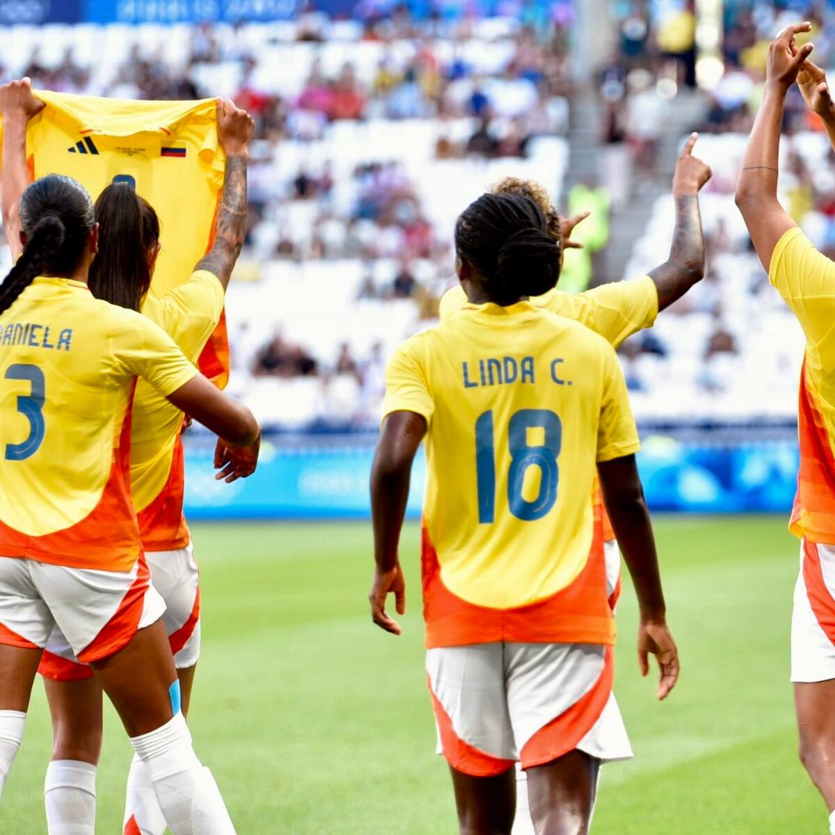 Selección Colombia femenina ganó su primer partido en la historia de los Juegos Olímpicos