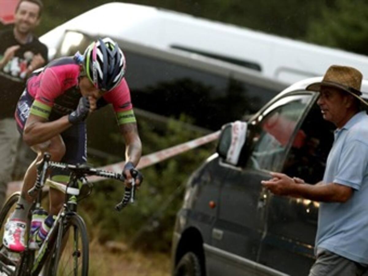 Boyacá se puso de ruana la Vuelta España