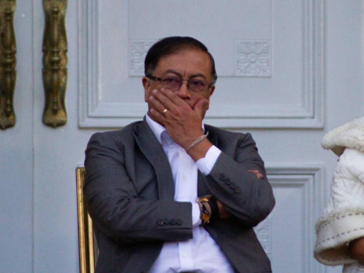 Opinómetro: presidente Gustavo Petro alcanzó su índice de aprobación más bajo hasta ahora