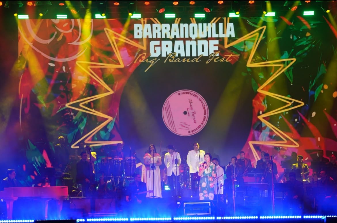 Barranquilla cerró el Big Band Fest con cuatro días de música, familias y espectáculos gratuitos. Foto: Eduardo Peña.