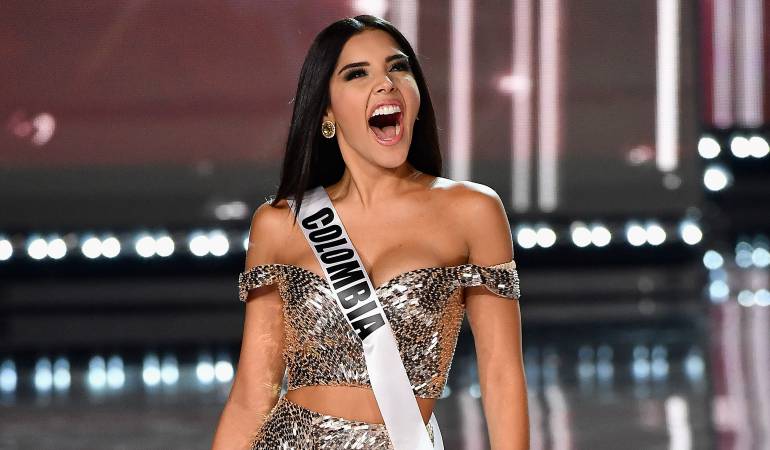 Laura González, señorita Colombia. 