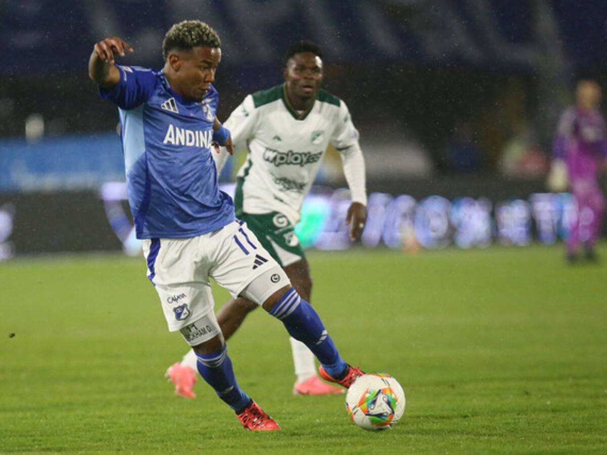 Millonarios no sale del fondo de la tabla y empata en casa con el Cali