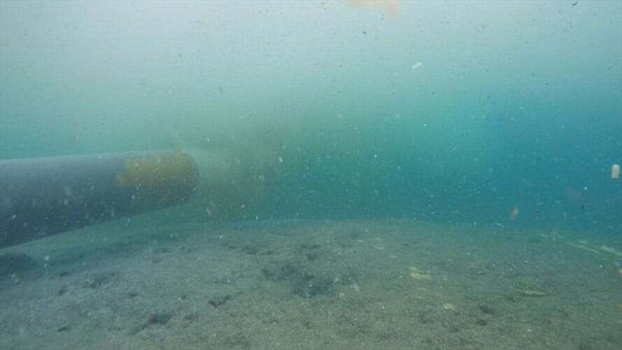 Alerta en San Andrés por rompimiento de tubería bajo el mar. Foto: Colprensa
