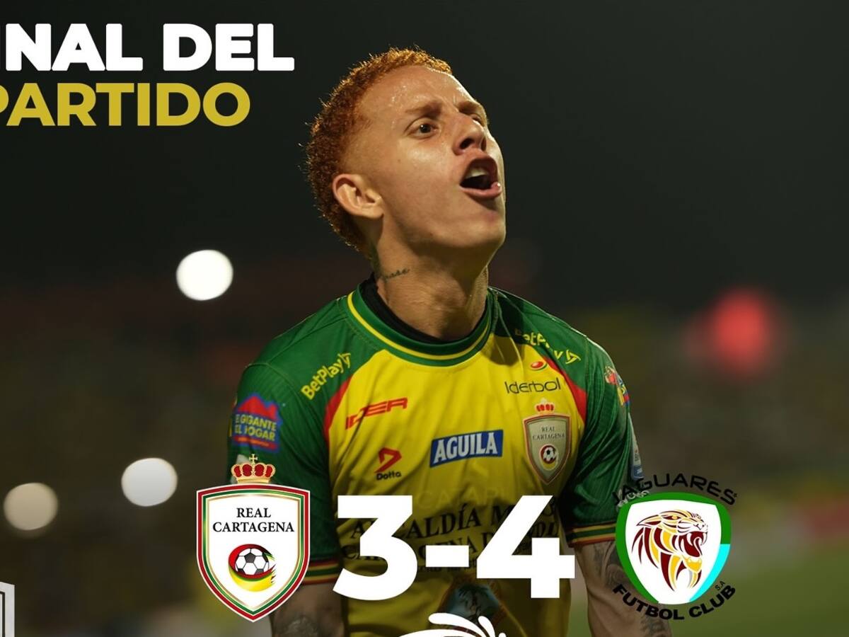 Real Cartagena perdió de local y complicó su aspiración de clasificar a la final del primer semestre