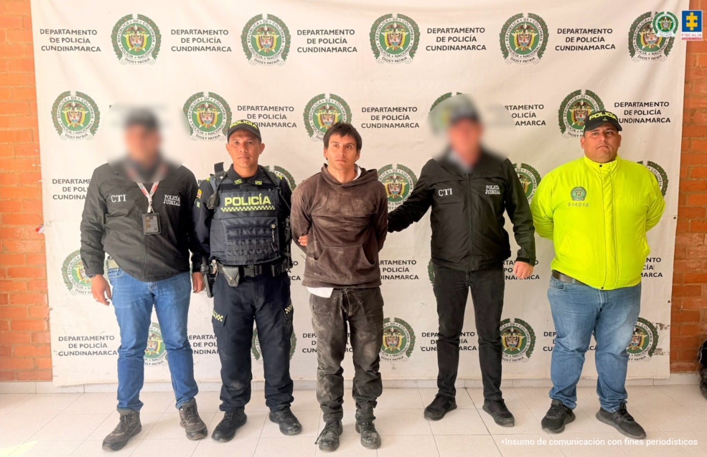 Diego Armando Rodríguez Mantilla, de 29 años, fue enviado a prisión de manera temporal. Foto: Fiscalía.