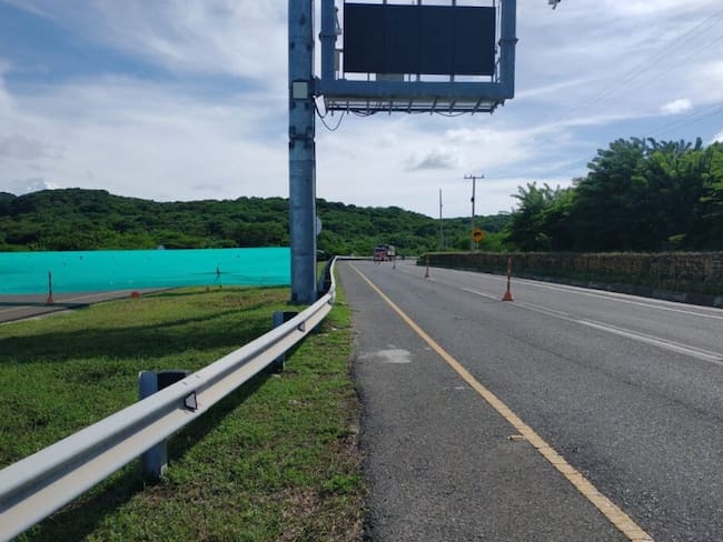 Restricciones en dos puntos de la vía al Mar entre Barranquilla y Cartagena