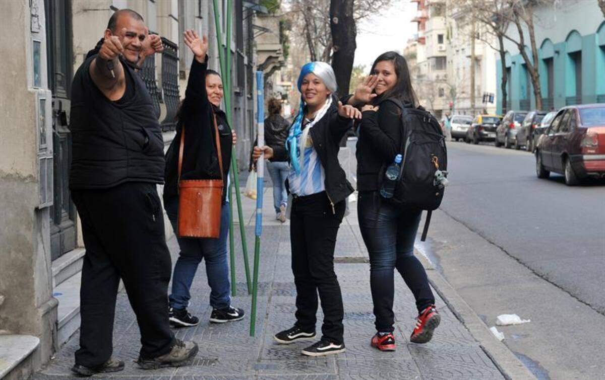 En Buenos Aires y Berlín se siente a flor de piel esta final de la Copa Mundo.