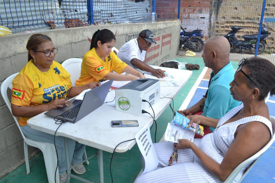 742 beneficiados con ‘Gobierno al barrio’ por parte de la Alcaldía de Cartagena