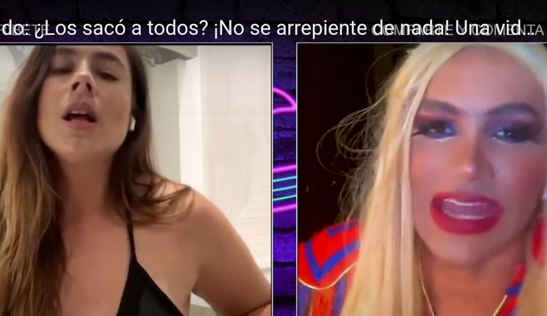 Carla Giraldo y Diva Rebeca