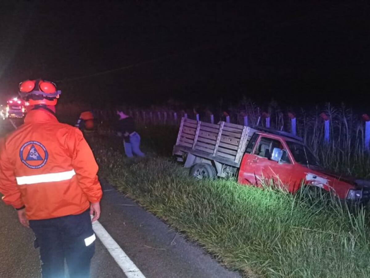 Fuerte accidente en la vía al norte del Tolima