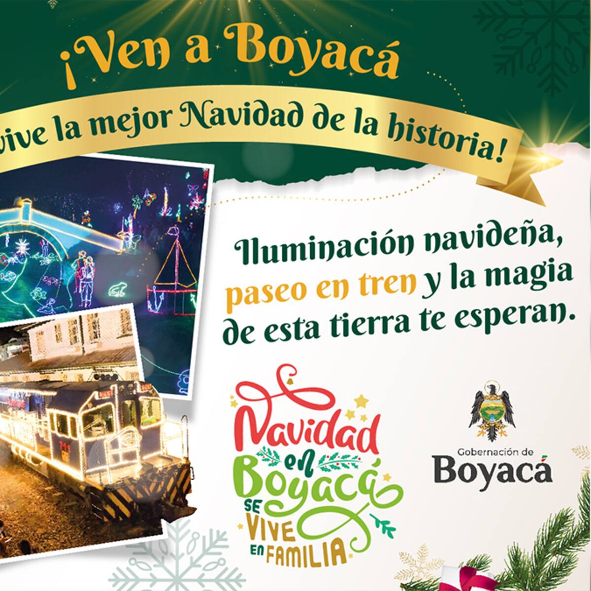 Vuelve el tren a Boyacá: ¡un plan para todos! Detalles sobre el plan navideño