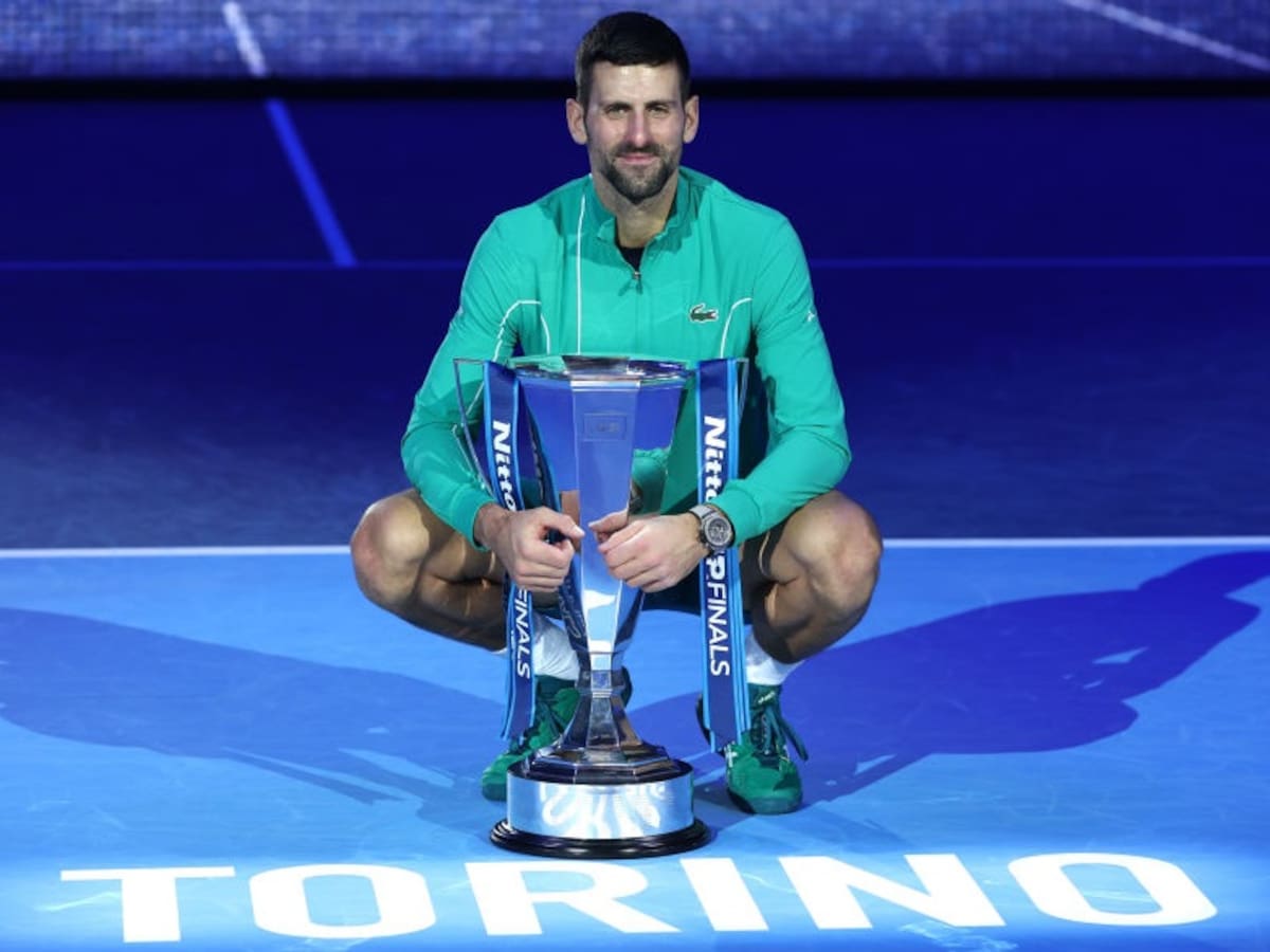 Djokovic, maestro absoluto tras superar a Sinner en el ATP Finals