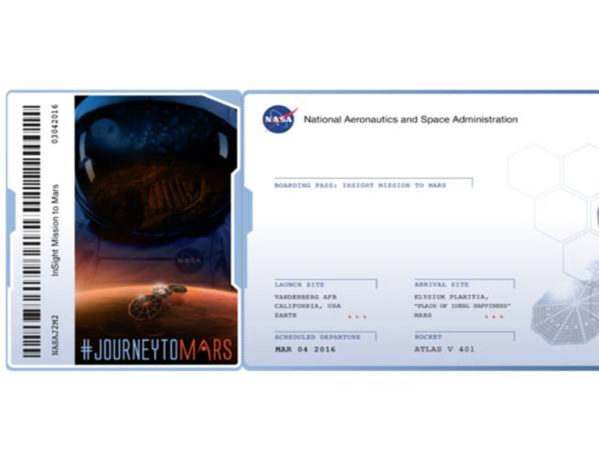 Nasa permite que las personas envíen su nombre a Marte