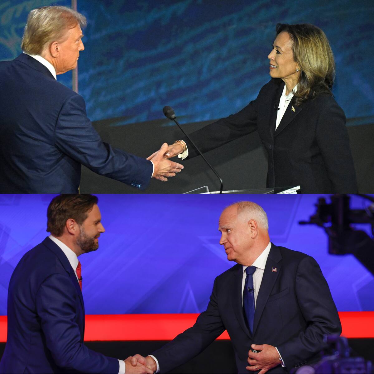 Kamala vs Trump: reviva los debates camino a la elección presidencial