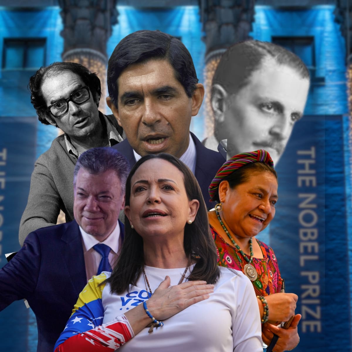 Premio Nobel de Paz: María Corina, Juan Manuel Santos y otros latinos que han hecho historia