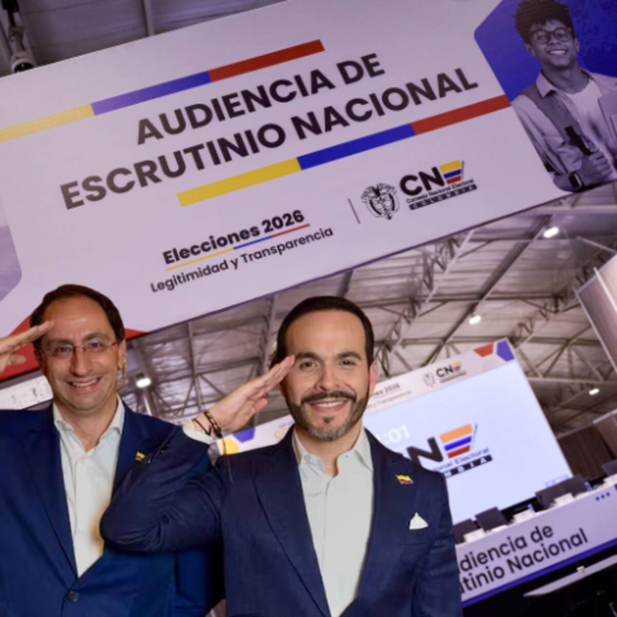Finalizó escrutinio nacional: se declarará elección de Abelardo de la Espriella como presidente
