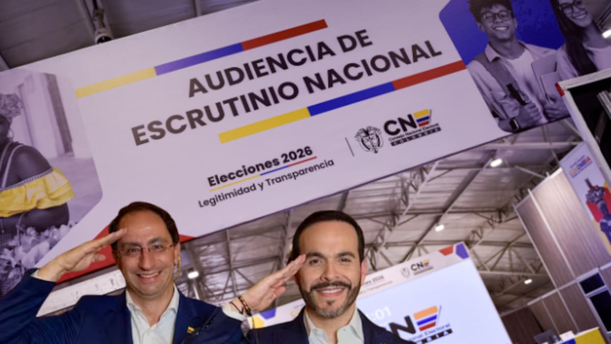 Finalizó escrutinio nacional: se declarará elección de Abelardo de la Espriella como presidente